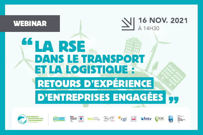 Webinar: la RSE dans le transport et la logistique